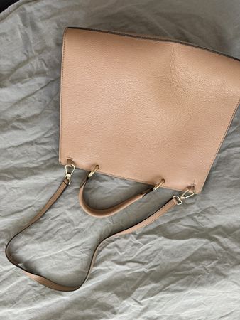 Furla handbag rose leather good condition