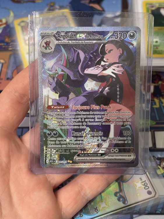 Carte Pokémon Angoliath EX Alt art FR (Neu (gemäss Beschreibung)) in ...