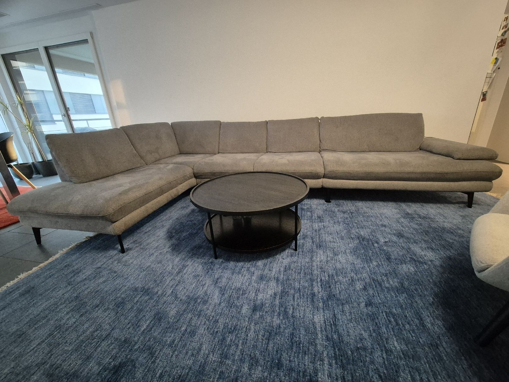 Sofas: grosses Ecksofa Grau + Stoff – Neu (gemäss Beschreibung) aus Altendorf von caj_hry2 4