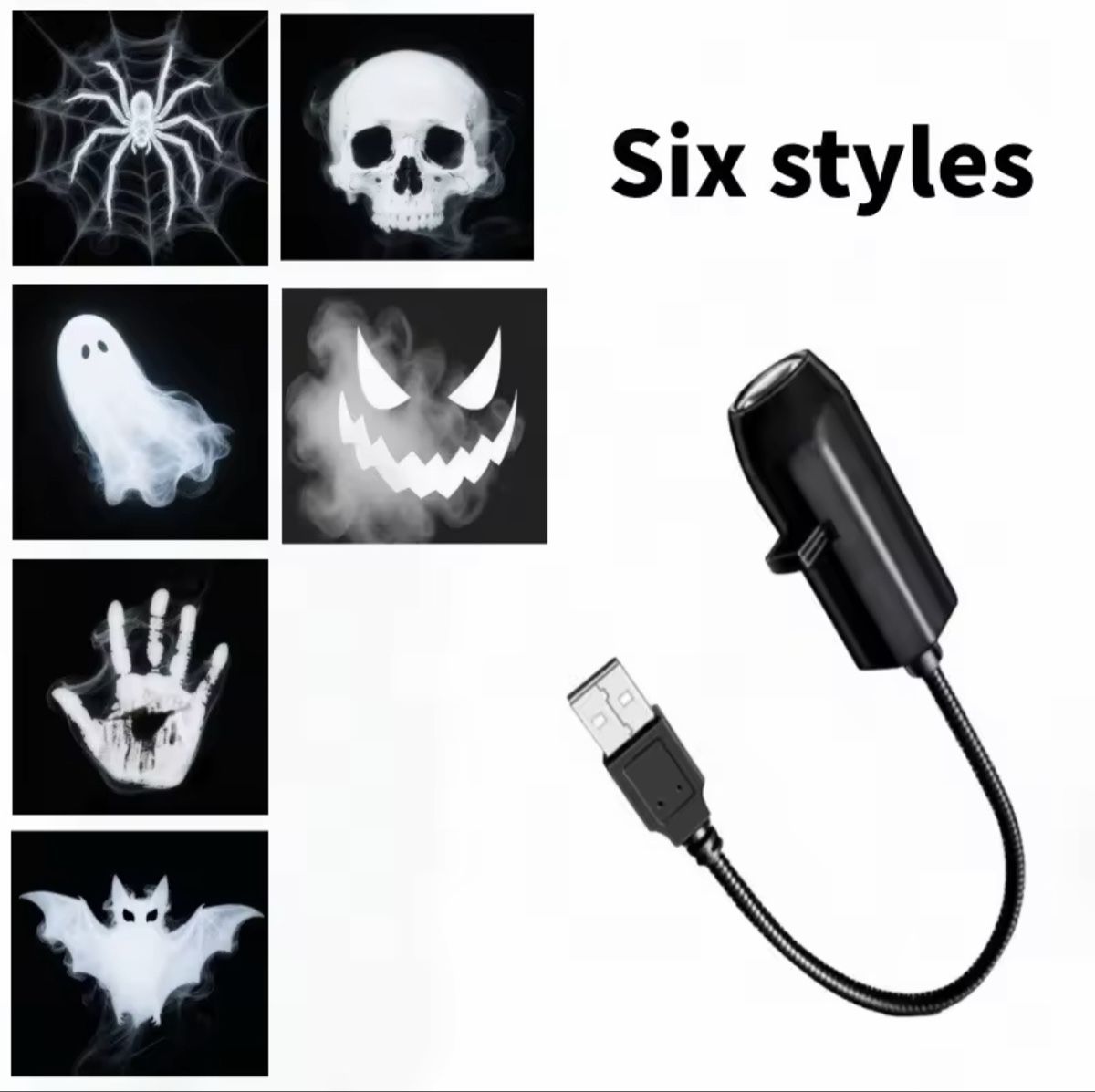 Alle Dekorationen: USB BEAMER HALLOWEEN (VERSAND GRATIS) – Neu (gemäss Beschreibung) aus Reiden von asdf1692 4