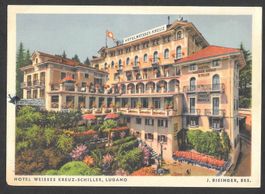 Lugano Hotel Weisses Kreuz Schiller