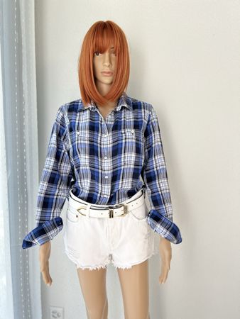 Lauren Ralph Lauren Plaid Shirt Size M — Perfect for Summer!