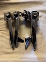 Mercedes W115 4x Chrom Türgriff und Fensterkurbel