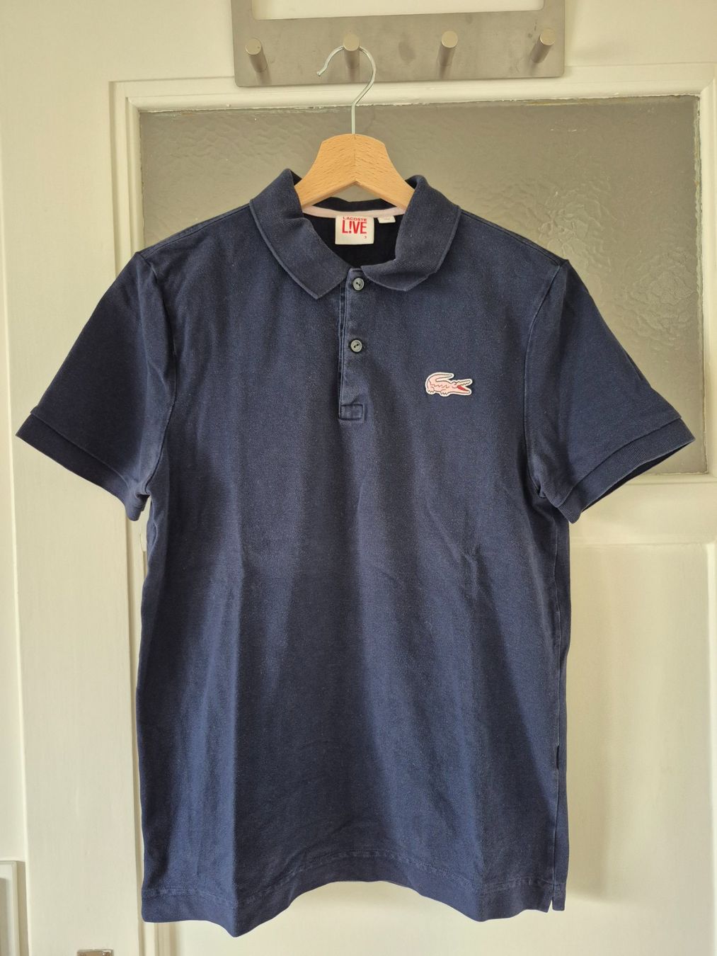 Lacoste Magliette Polo: Polo shirt navy blue Lacoste Live M – Usato da Lausanne venduto da claire1401