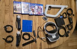 Sony PlayStation VR Headset VR Bundle Spiele Zubeh.