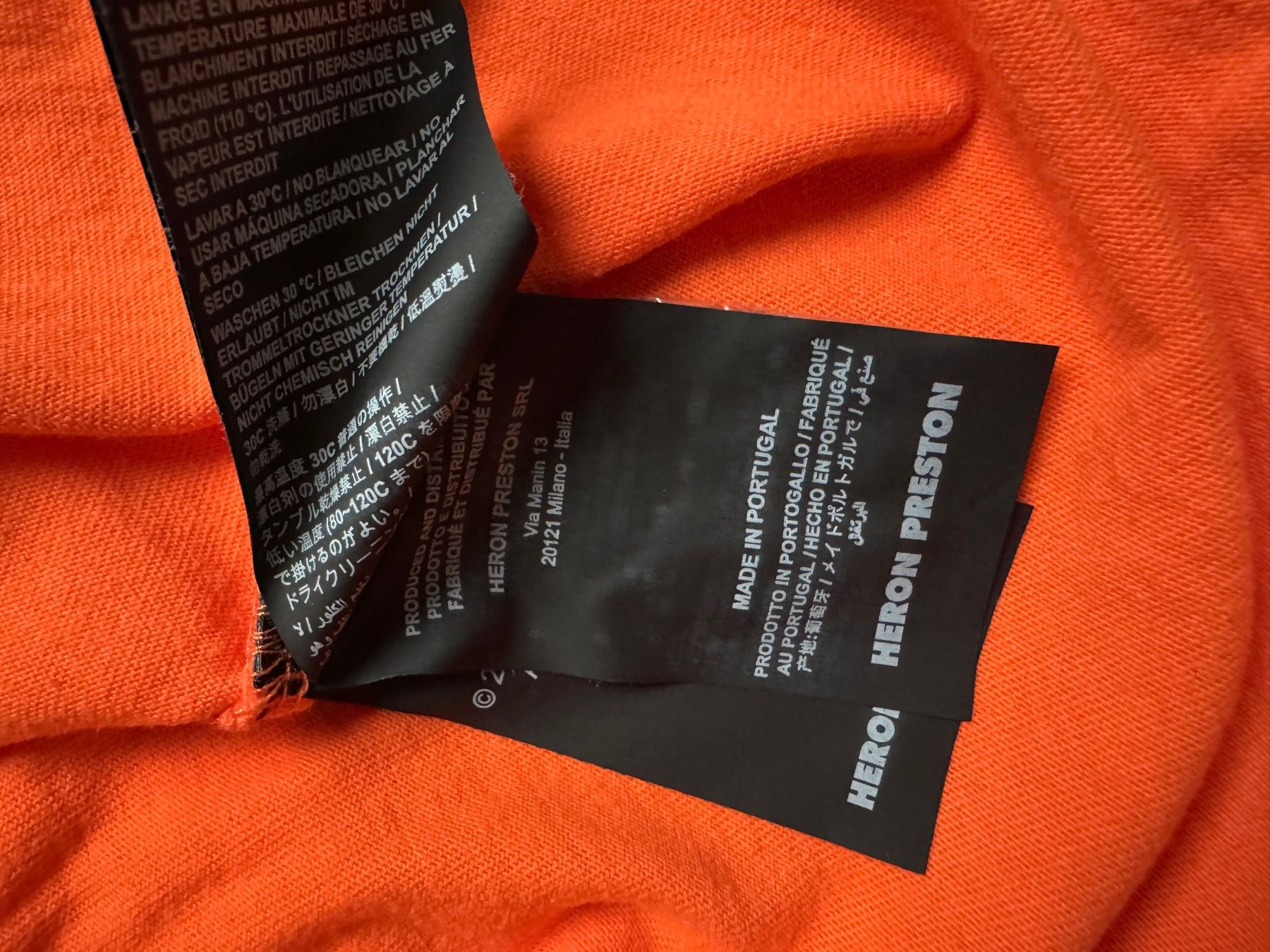 T-shirt: Heron Preston T-Shirt Grösse S-M – Nuovo (secondo la descrizione) da Zürich venduto da cvds 4