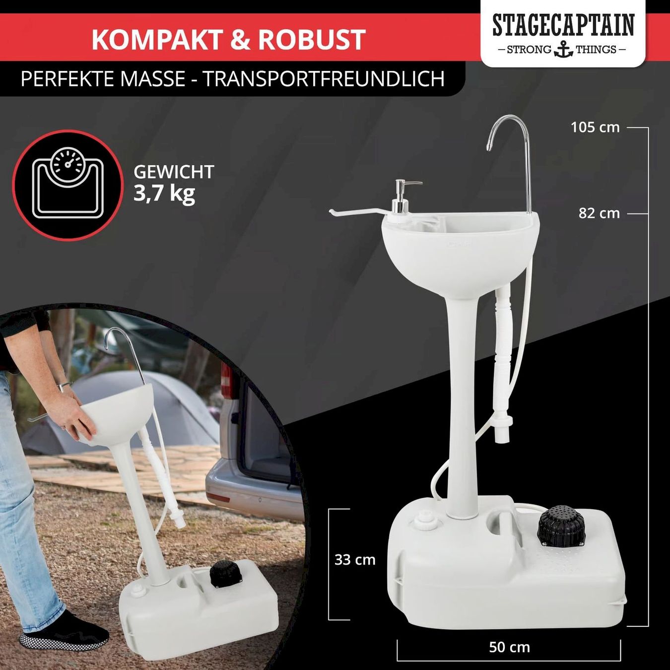 WC: Stagecaptain PSW-17 Quixie Waschbecken – Neuf avec emballage d'origine à Bottighofen par zaap 3