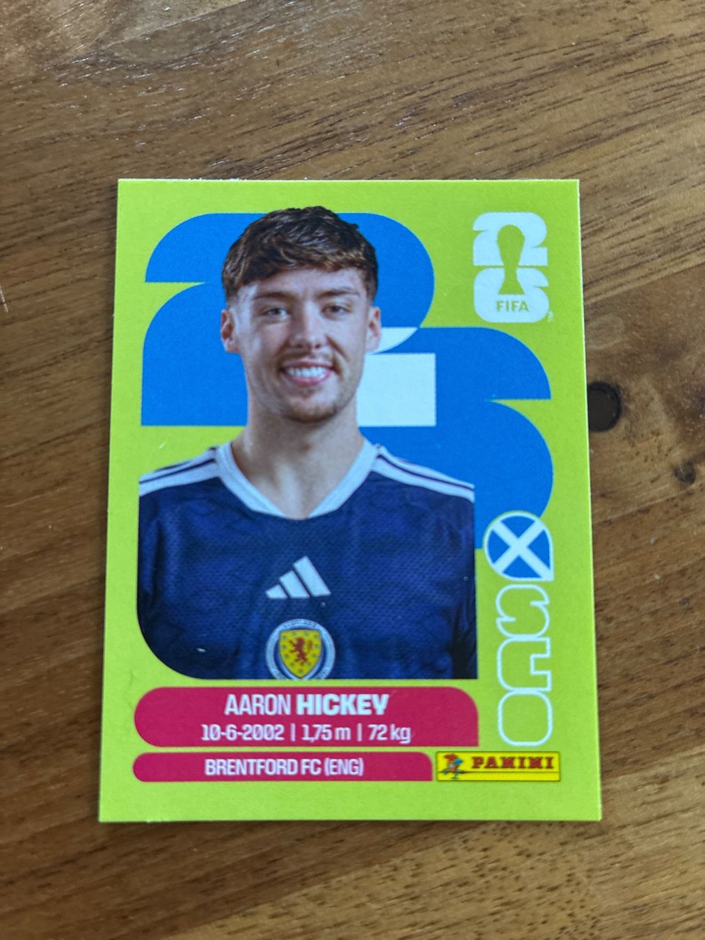 Panini Sammelbilder & Trading cards: FIFA WC 2026 Aaron Hickey SCO 5 – Neu (gemäss Beschreibung) aus Boll von valoune01