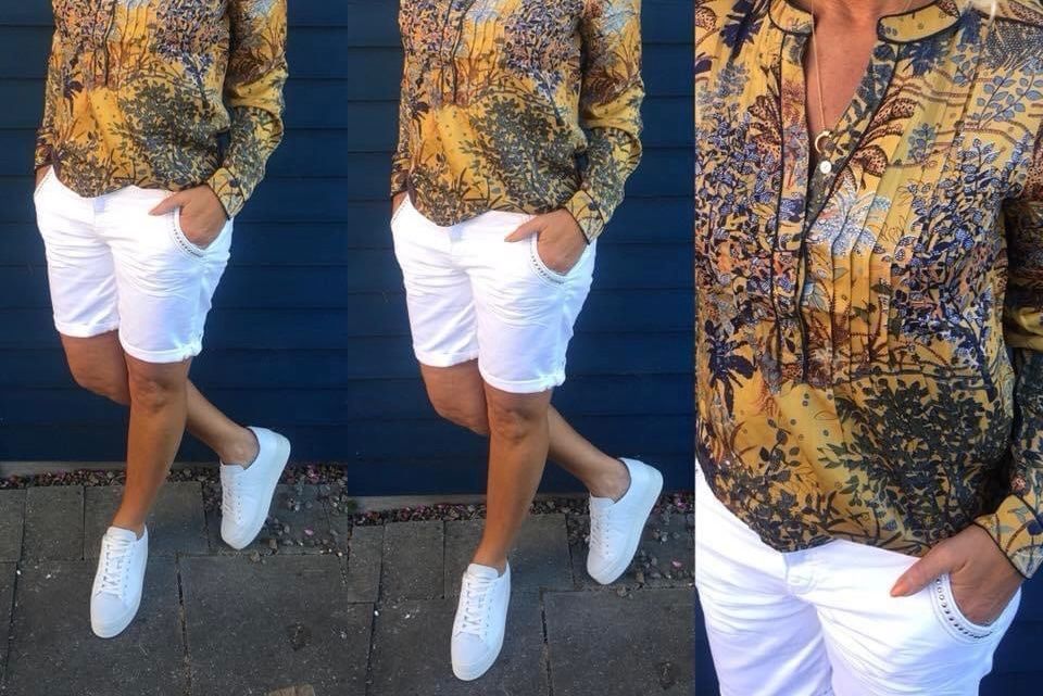 Mos mosh Pantaloni: Weisse MOS MOSH Shorts Gr. 29, NEU – Nuovo e nell'imballaggio originale da Kreuzlingen venduto da shopaholicatheart_3