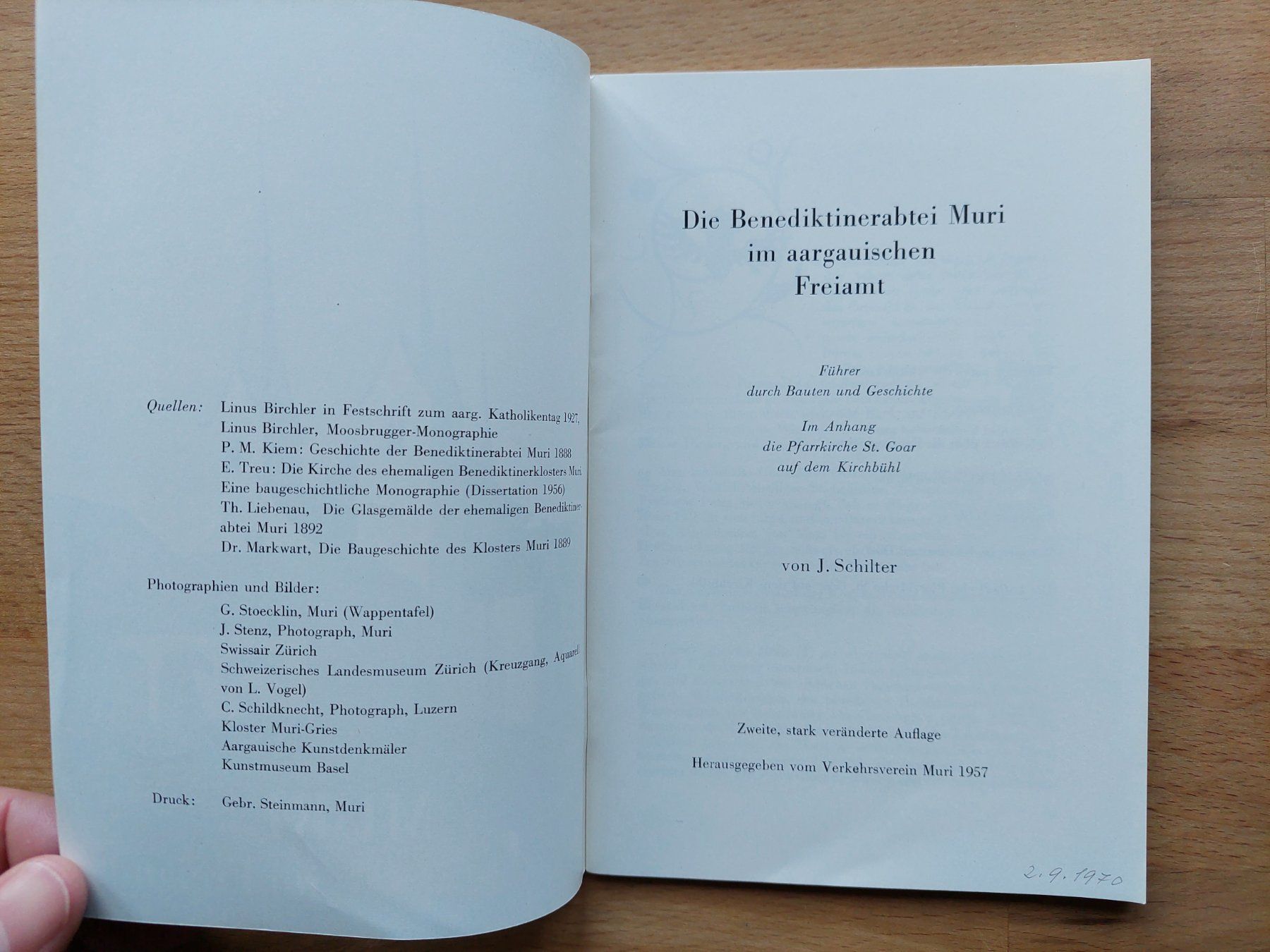 Documenti: Alter Prospekt Muri im Freiamt – Usato da Obfelden venduto da Foto_Bild_Kunst_Buch 1