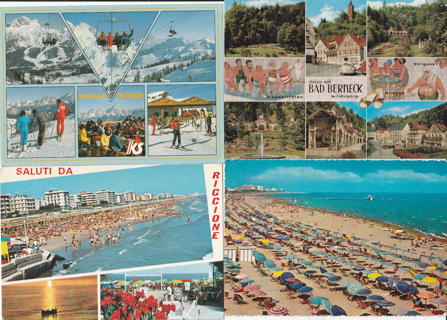 Cartoline postali: 24 Karten Welt – Usato da Lumbrein venduto da made02 8