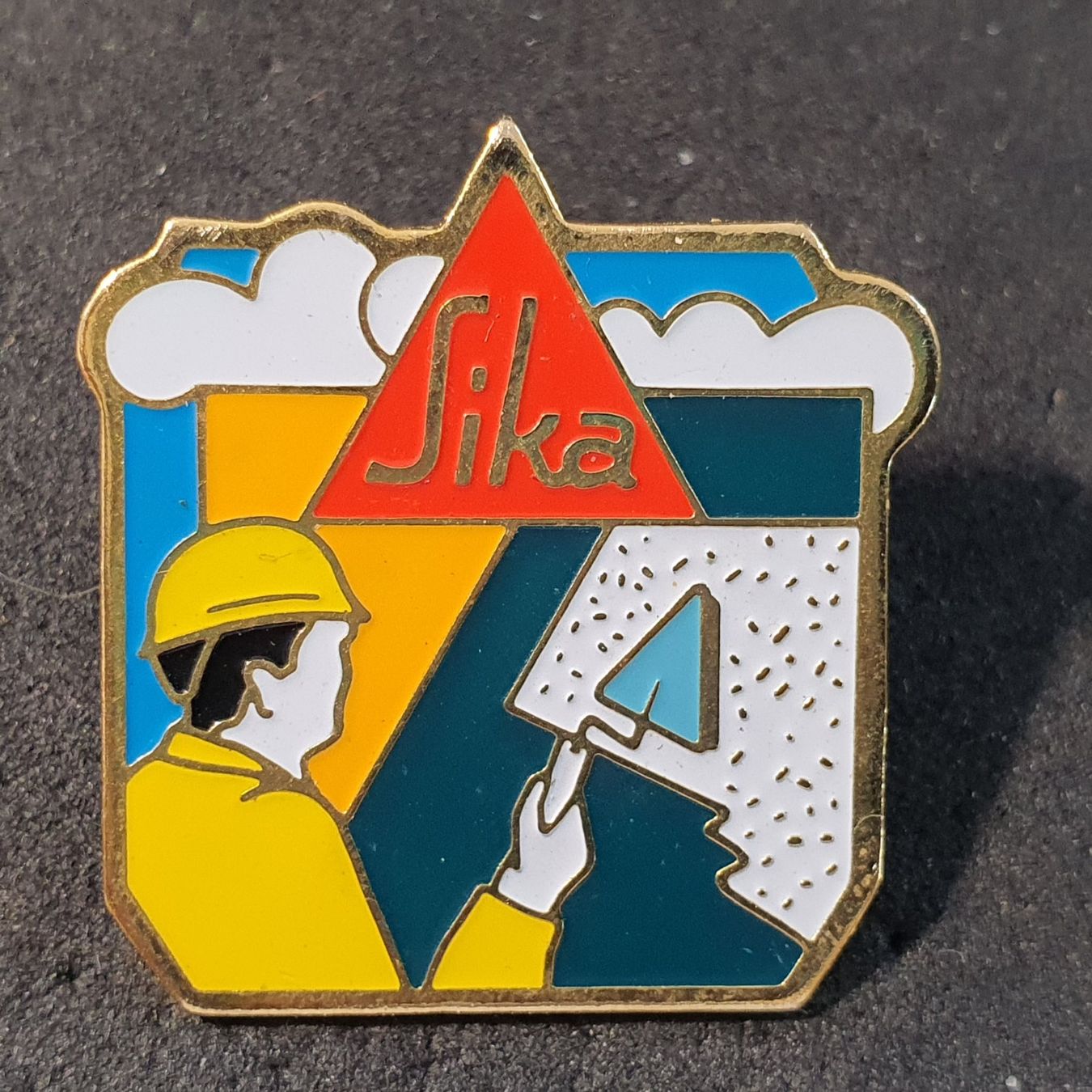 Placchette & Badge: Z478 - Pin Sika Arbeitswelt – Usato da Reinach BL venduto da Boston-Verkauf