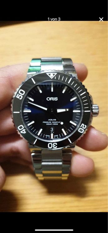 Oris Aquis Date (Gebraucht) in Ostermundigen für CHF 730 – nur