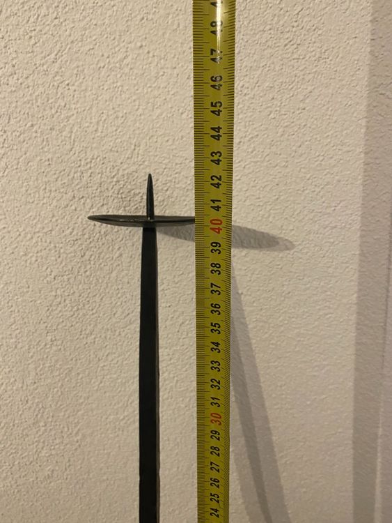Kerzenständer: Wandkerzenhalter metall - Antik – Gebraucht aus Buochs von 49er 5