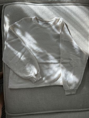 American Vintage Pullover, creme/weiss - Gr. M/L