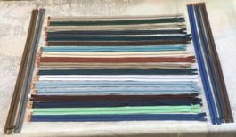 23 STÜCK RIRI REISSVERSCHLÜSSE ALLE 50CM UND ALLE NEU