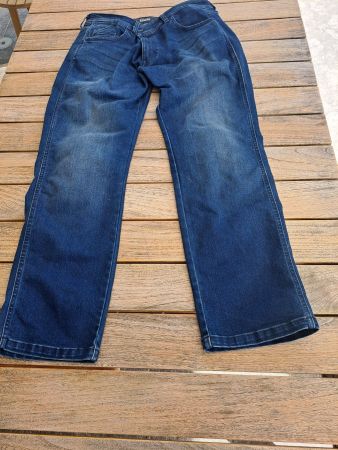 IXS Classic AR Jeans 1L straight blau, Grösse W 36 L 30