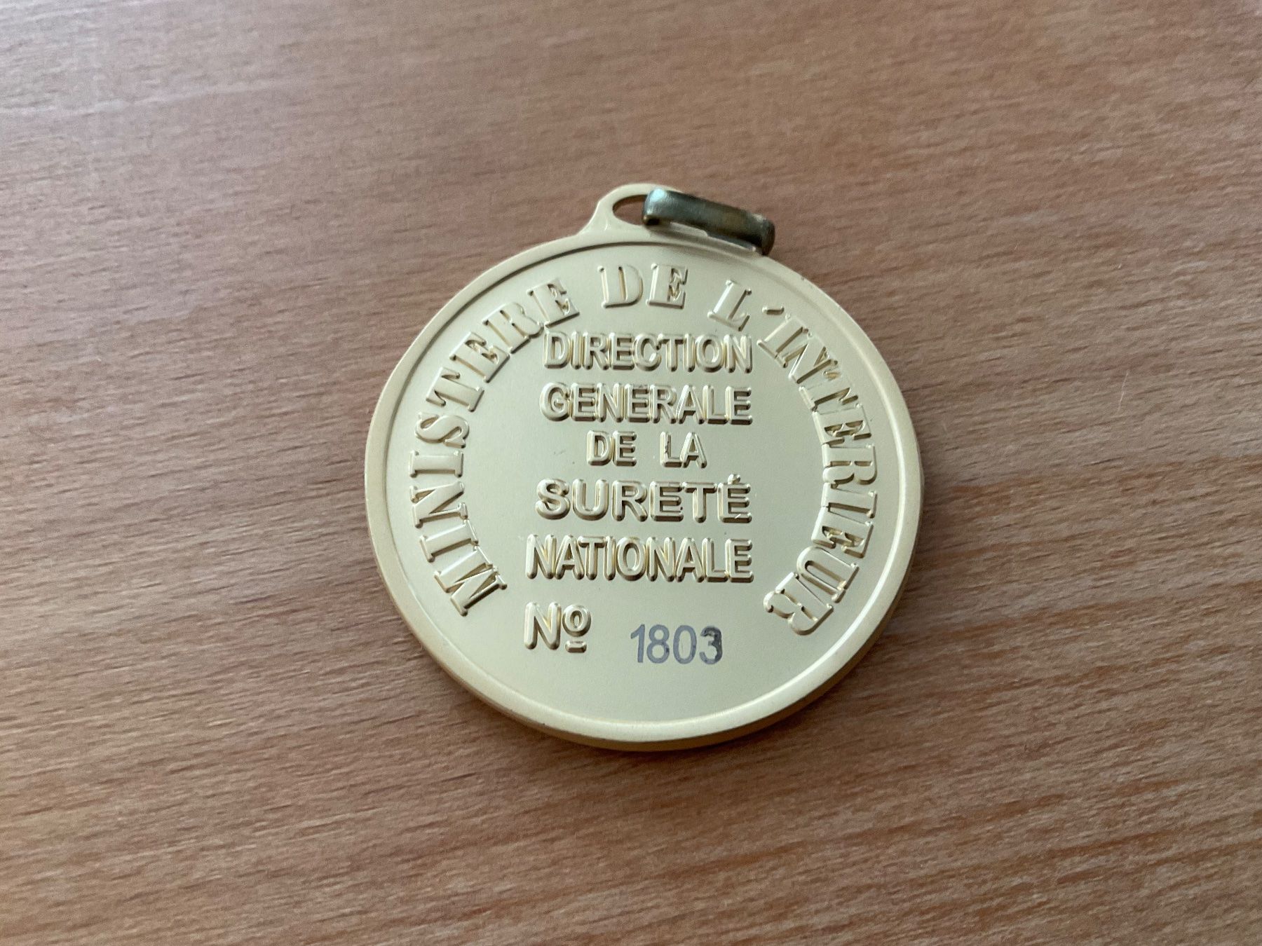 Placchette & Badge: Französische Polizei Medaille / Abzeichen – Usato da Lugano venduto da Persepolis 1