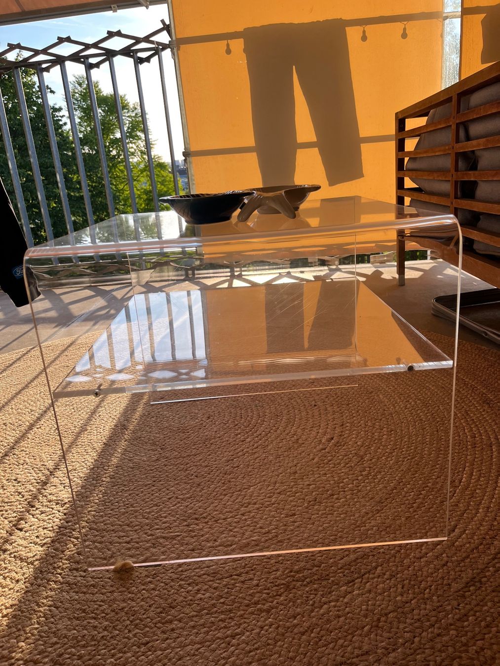 Tavoli: Beistelltisch Coffee table Transparent durchsichtig 50x40 – Usato da Zürich venduto da maral787 2