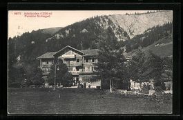 AK Adelboden, Pension Schlegeli, 1916