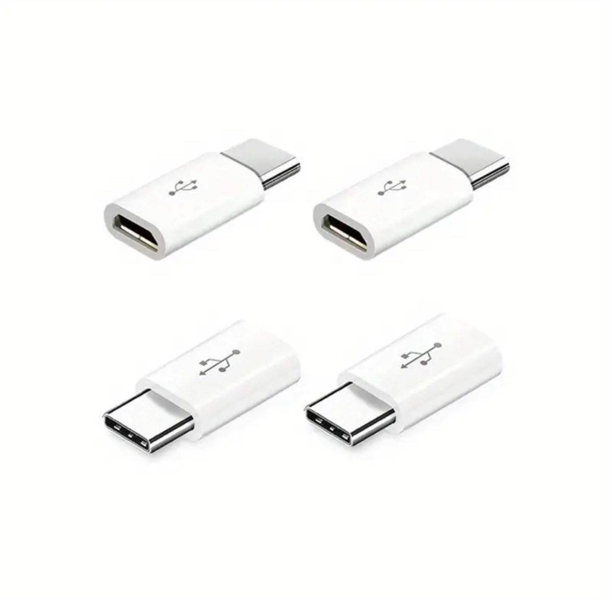 Unità & Adattatore: Micro USB auf USB C Adapter neu weiß – Nuovo e nell'imballaggio originale da Suhr venduto da SchnapperCH