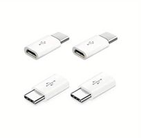 Micro USB auf USB C Adapter neu weiß