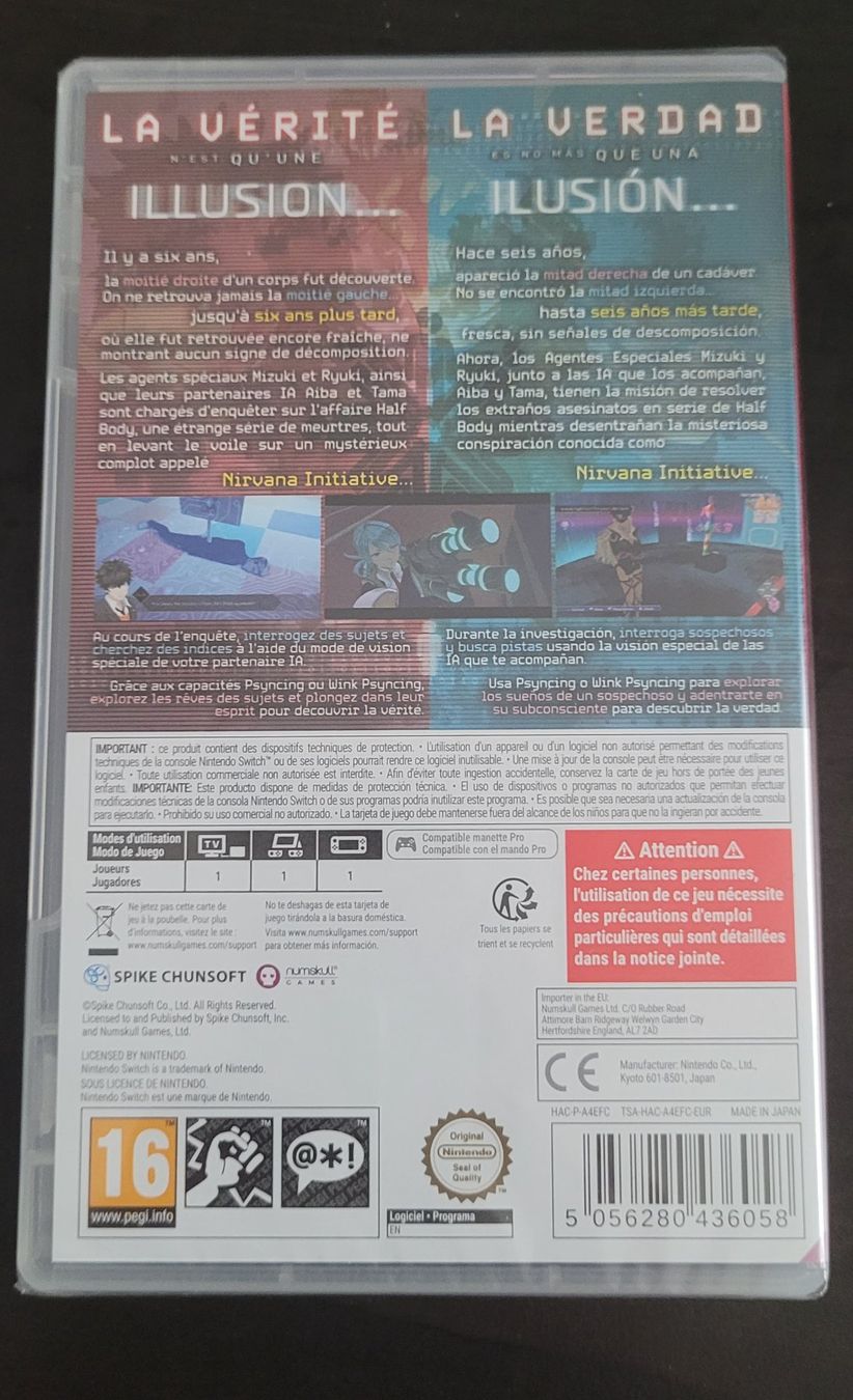 Nintendo Spiele: Ai: The Somnium Files - Nirvana Initiative – Neu und originalverpackt aus Meyrin von Kudo97 1