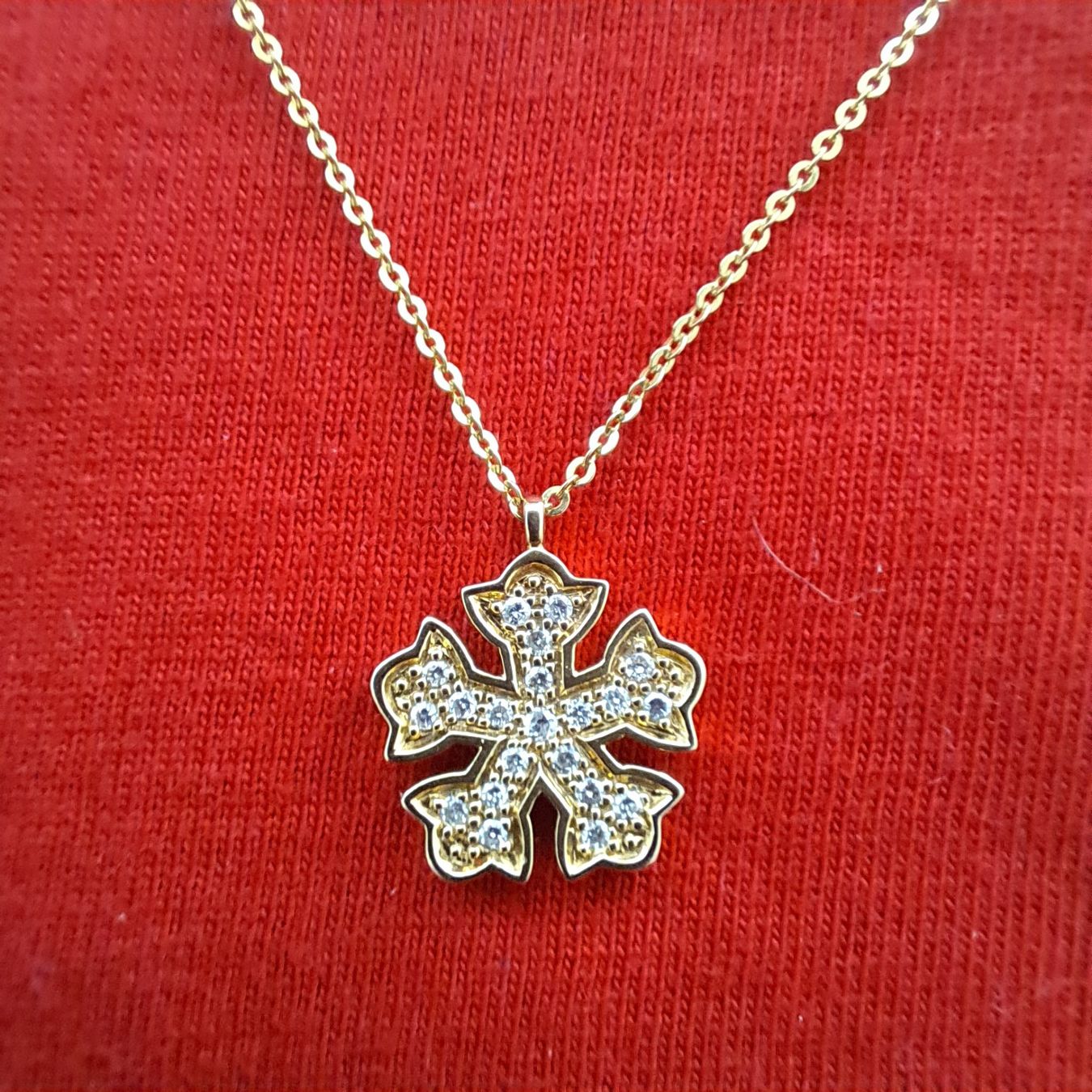Catenine: Goldkette mit Anhänger – Usato da Pfäffikon ZH venduto da Valsangiaccomo 1
