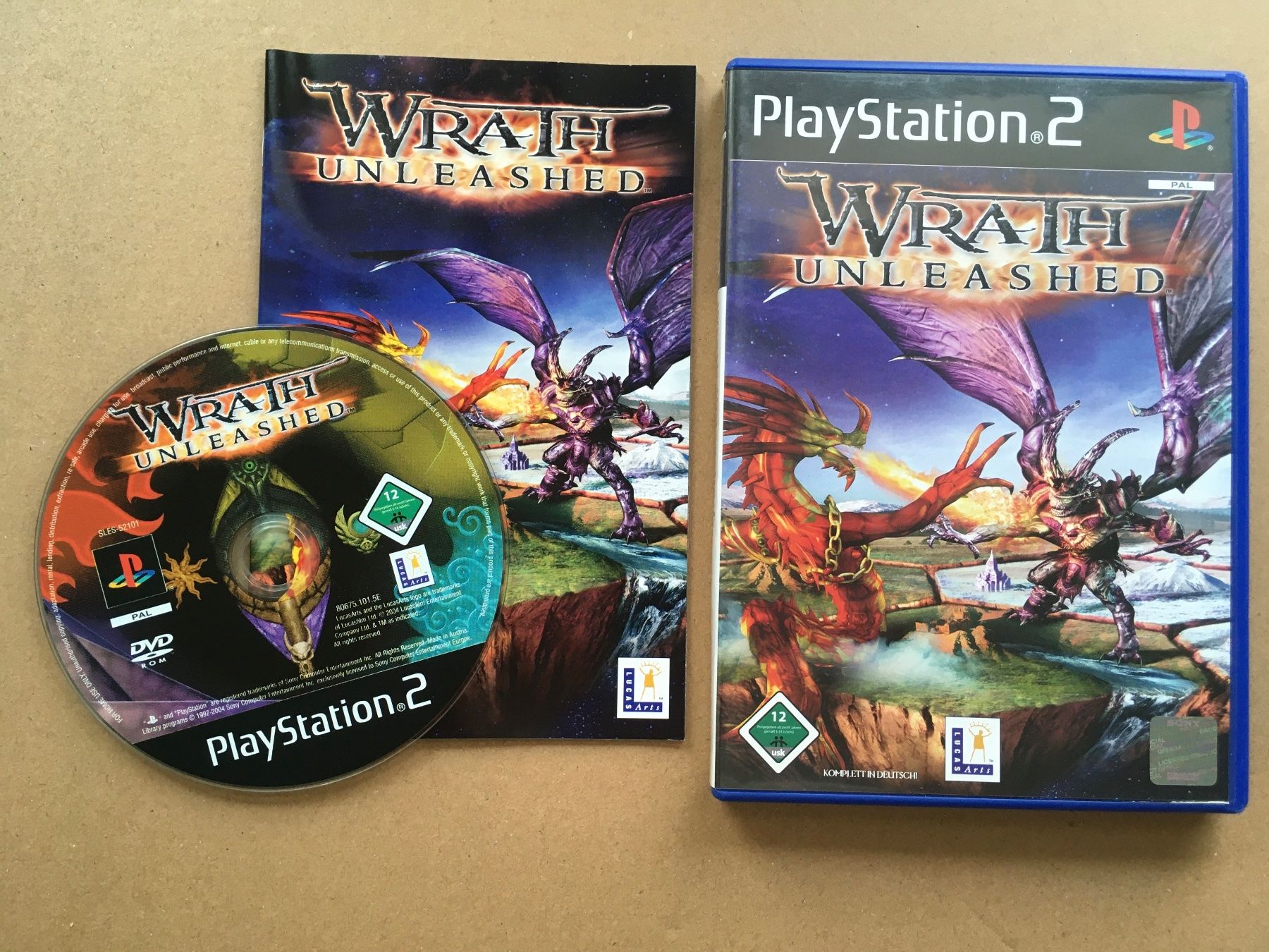 Sony Spiele: Wrath Unleashed für Playstation 2 – Gebraucht aus St.Gallen von MedienJoe