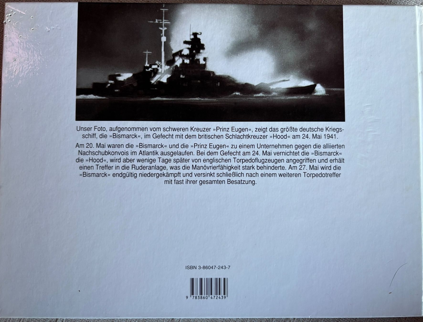 Libri: Schlachtschiff Bismarck – Usato da Ebnat-Kappel venduto da pourlemerite 1