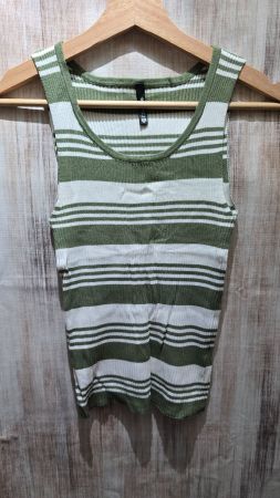 🎉 Chicoree Feinripp Tanktop - S - Streifen-Look