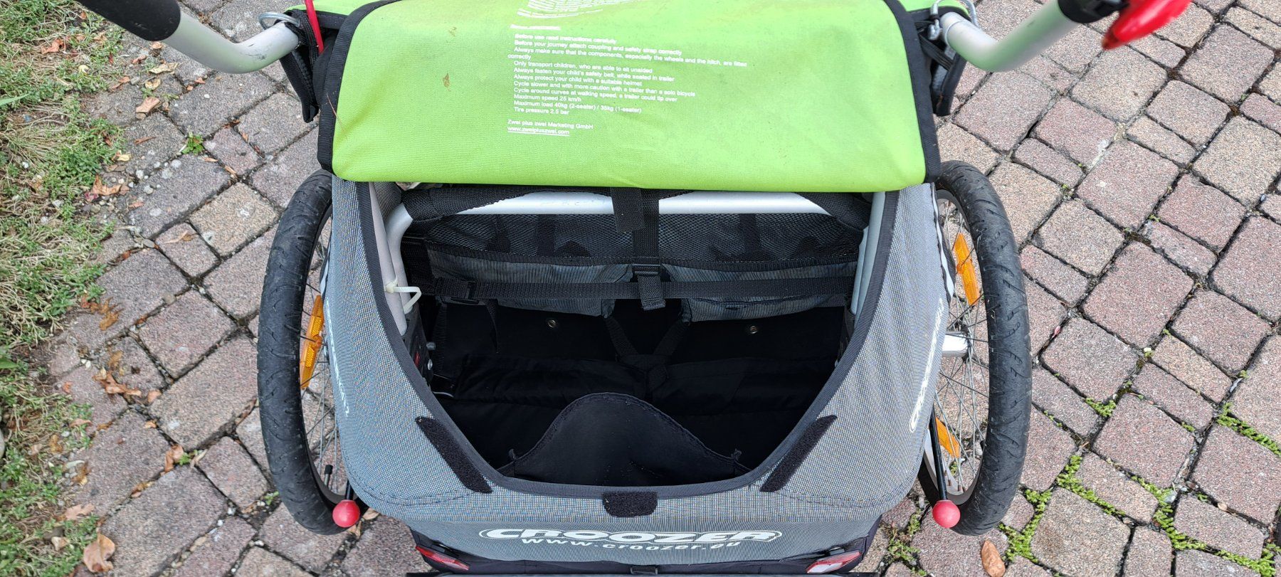 Croozer Rimorchi: Veloanhänger Croozer 2-Plätzer – Usato da Thayngen venduto da StefanB08 4