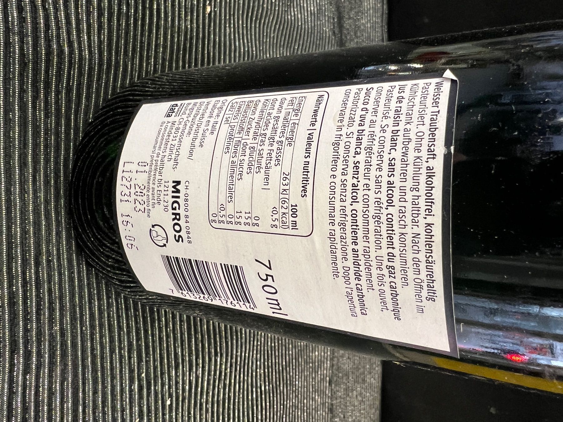 Libri: PERLDOR JUS DE RAISIN BLANC – Nuovo (secondo la descrizione) da Genève venduto da Leboucheoreilles 4