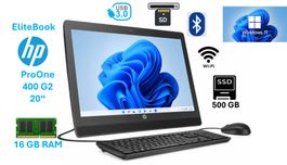 HP ProOne 400 G2 TouchScreen All-in-One PC Win11pro 16GB RAM