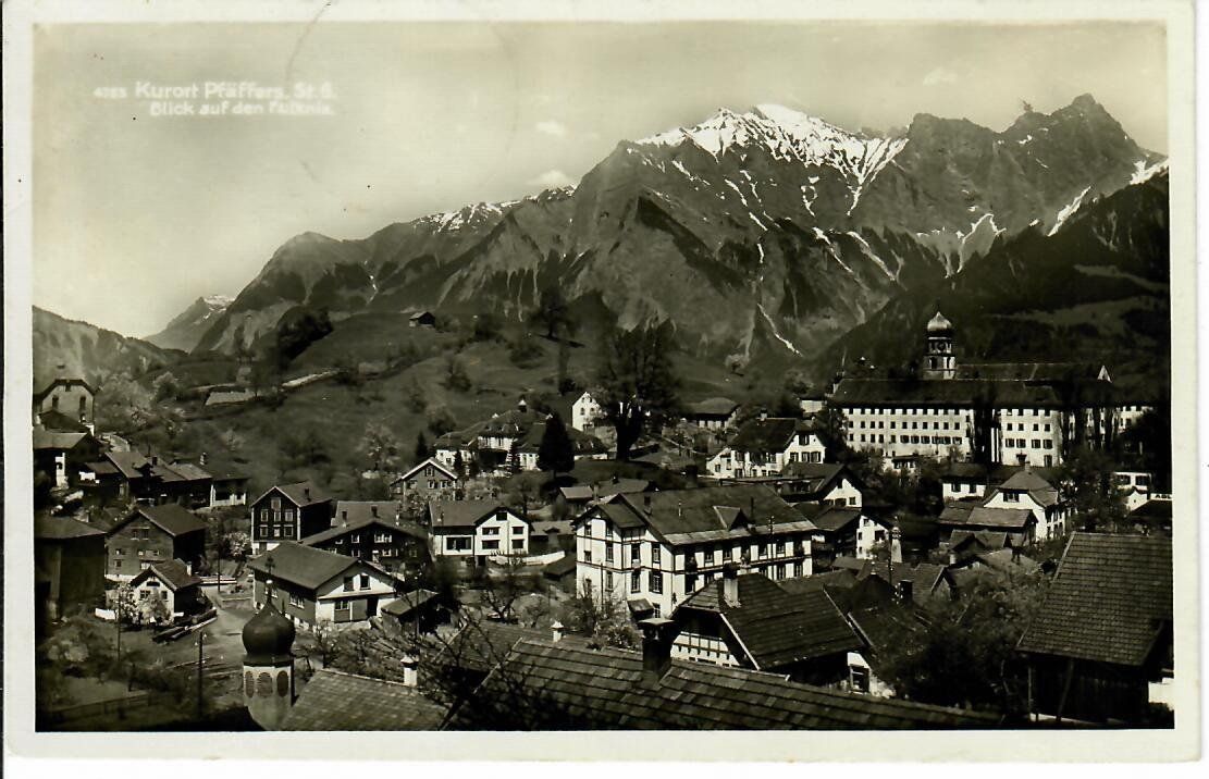 Cartoline postali: Kurort Pfäffers – Usato da Hochdorf venduto da Ziegel-16