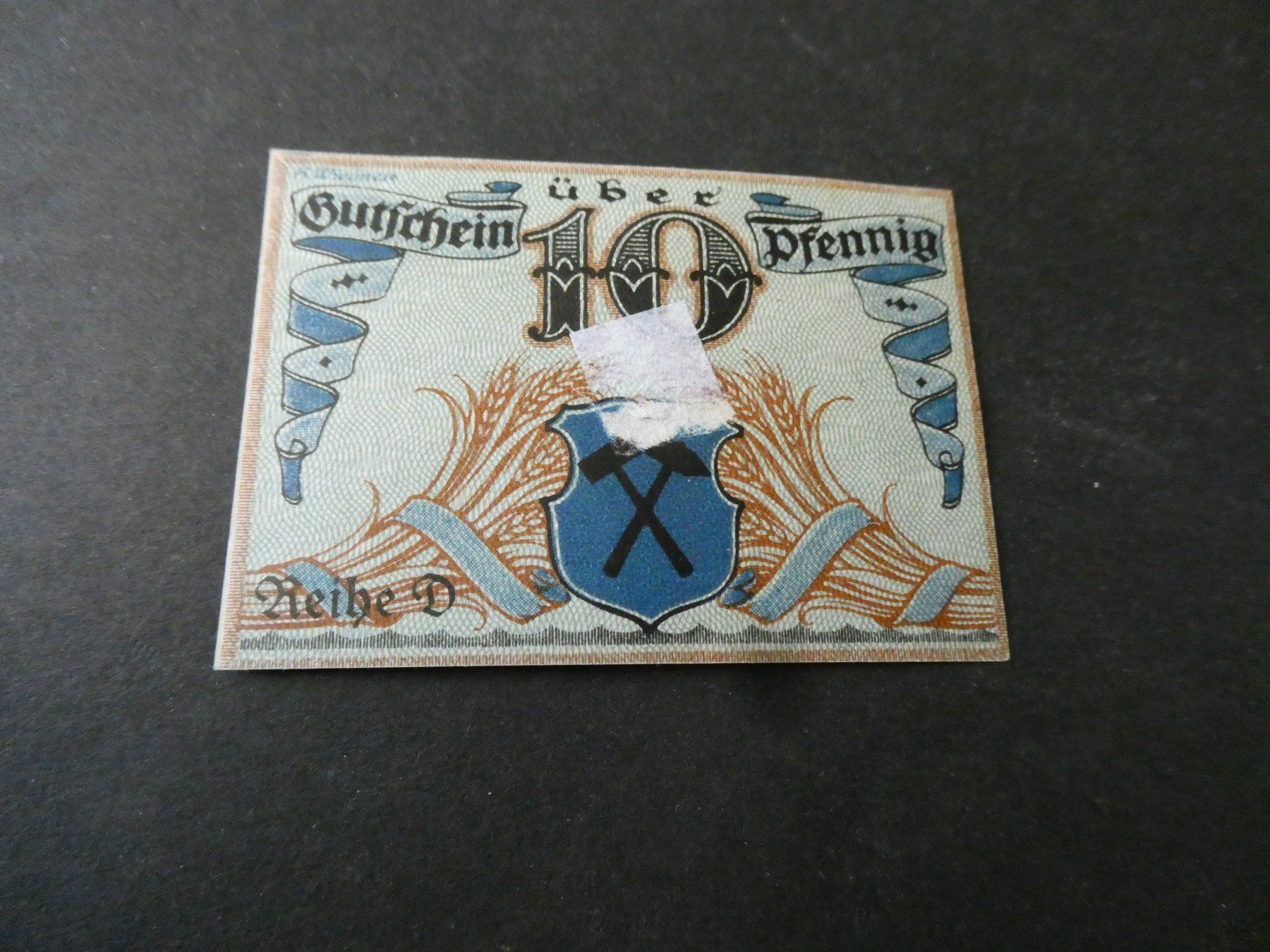 Banconote: Dt. Reich, Borna - Notgeld – Usato da Hinterforst venduto da Rohusri 1
