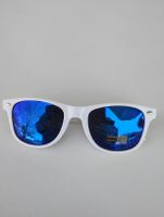 Sonnenbrille mit blauen Gläsern, NEU