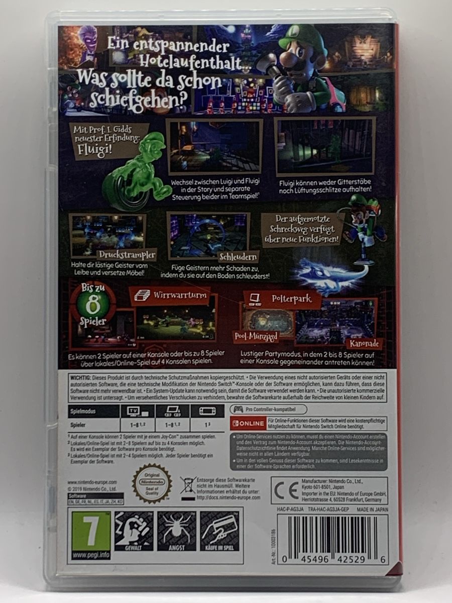 Nintendo Spiele: Luigi's Mansion 3 - Nintendo Switch – Gebraucht aus Ostermundigen von RG-Collector 1