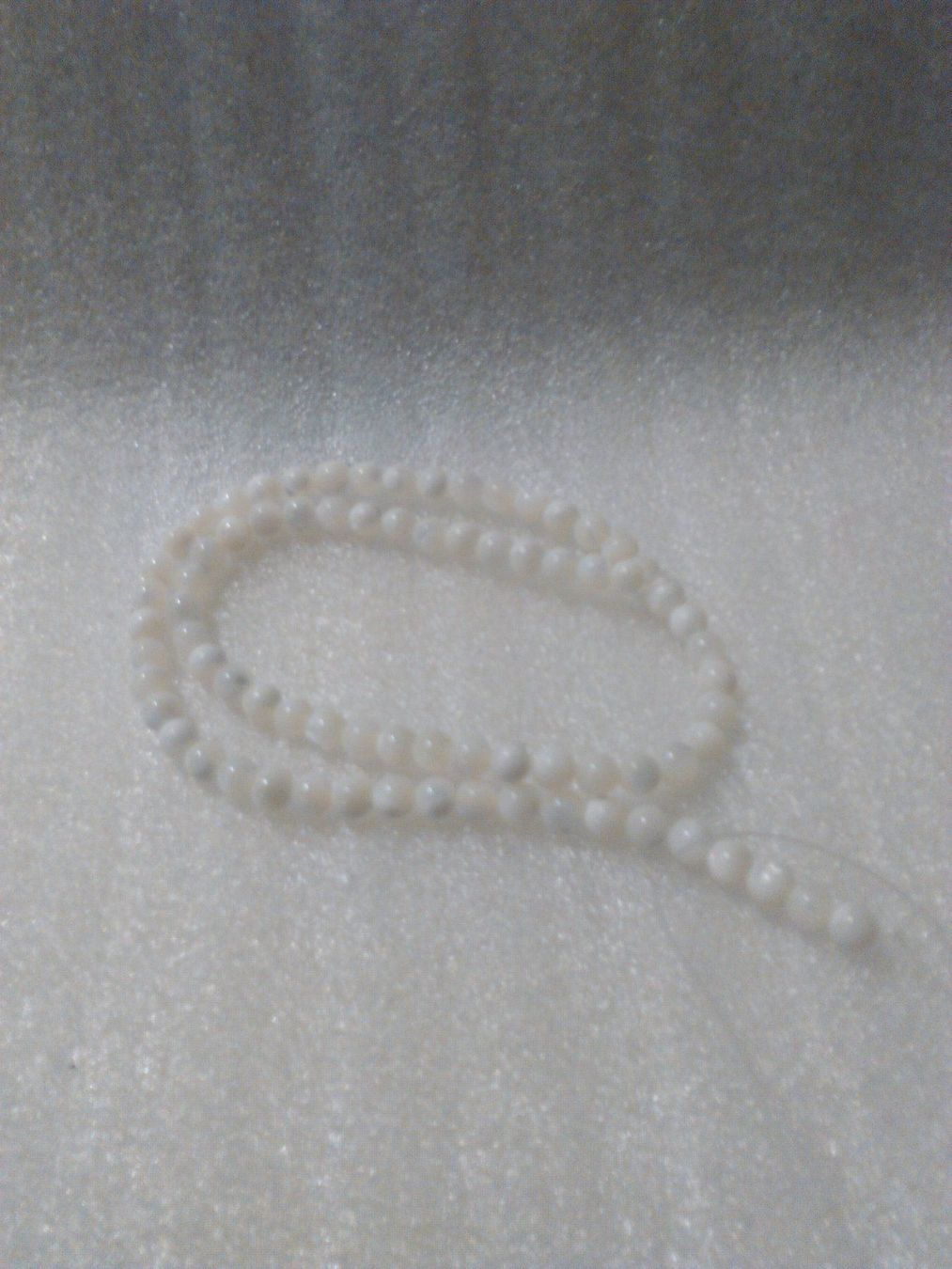 Catenine: strand kette,echt moschelen,weiss – Nuovo (secondo la descrizione) da Basel venduto da bijoutrie_4 5