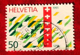 CH Briefmarken Vollstempel   
