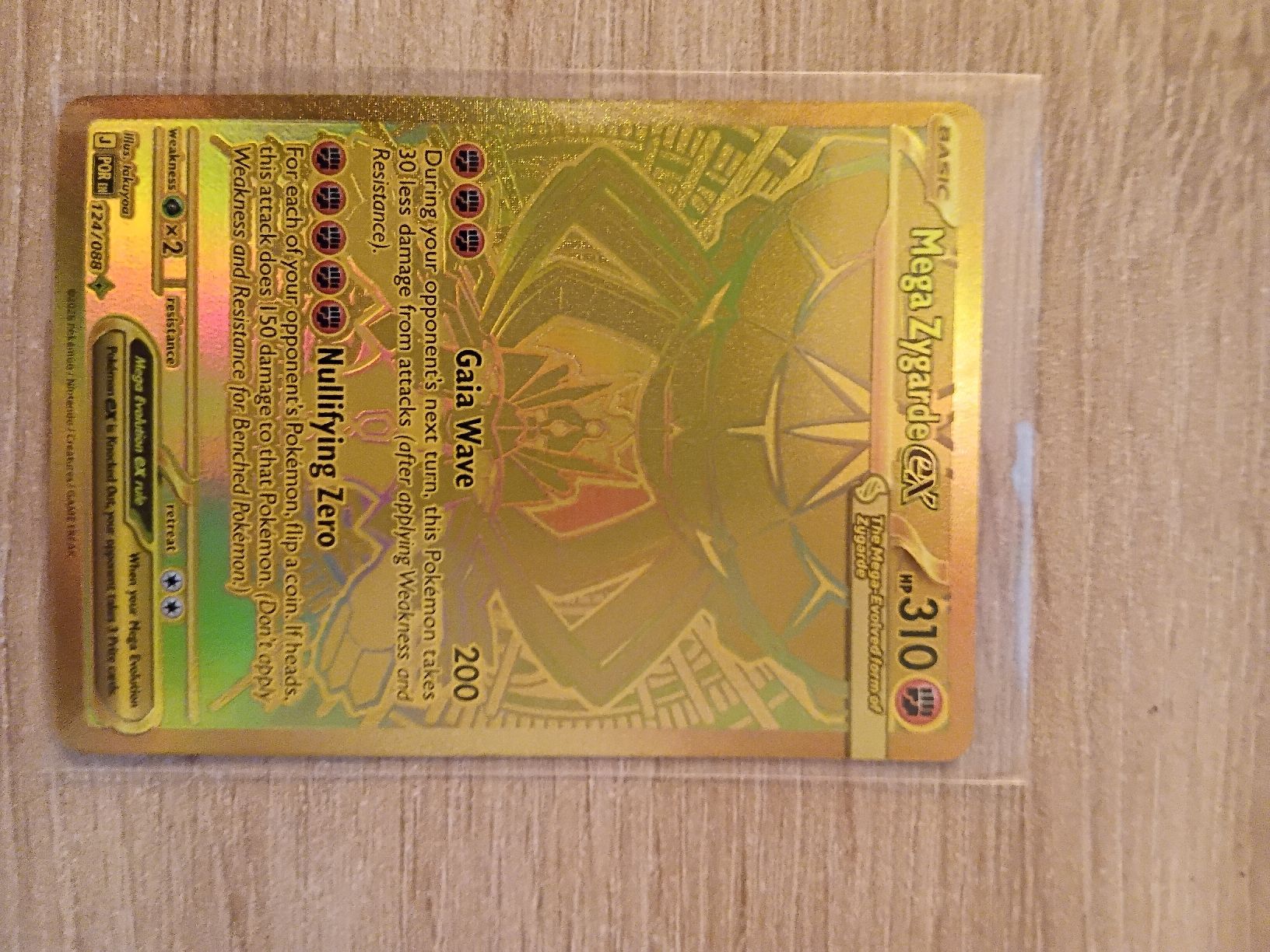 Pokémon Sammelbilder & Trading cards: Mega Zygarde ex Goldkarte – Neu (gemäss Beschreibung) aus Steinach von H-Town94