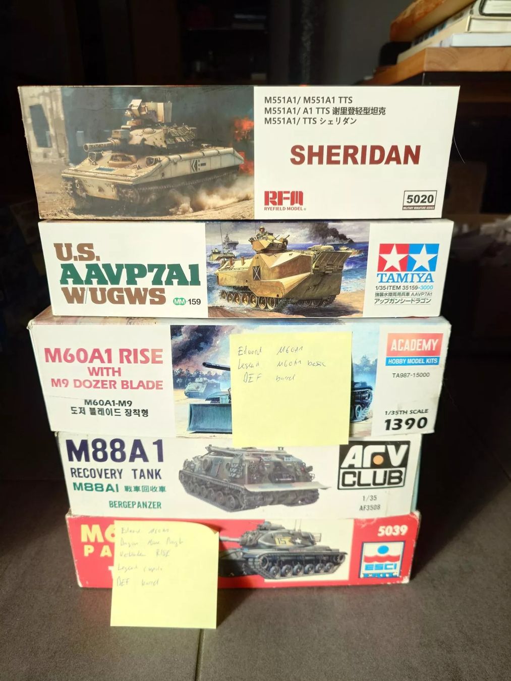 Kit di modellismo & Modellini statici: 1:35 US Panzer Konvolut – Nuovo e nell'imballaggio originale da Nottwil venduto da fudan1701