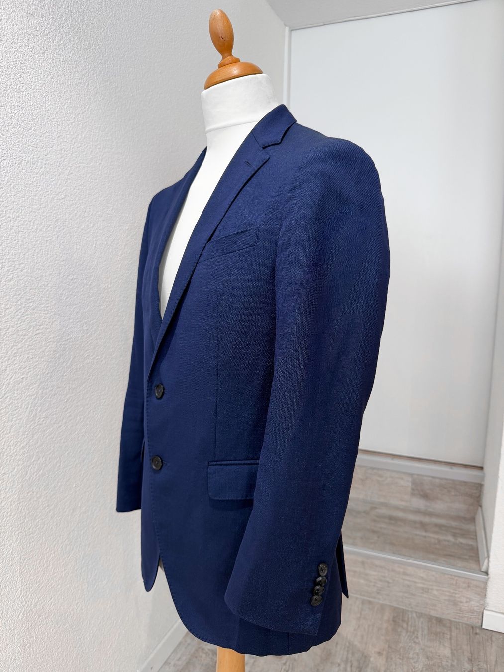 Hugo Boss Giacche: Hugo Boss Stretch Tailoring Sakko Dunkelblau Gr. 48 – Usato da Dietikon venduto da Angy94 3
