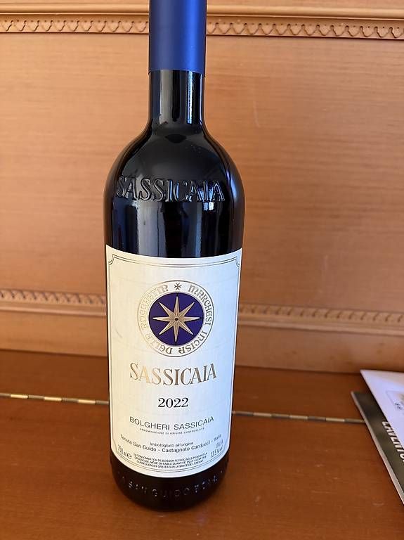 Vino: Sassicaia 2022 vin  – Usato da Genève venduto da chboudry