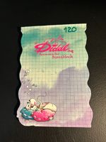 Diddl Stanz Block, Rarität, A6, Nummer 120
