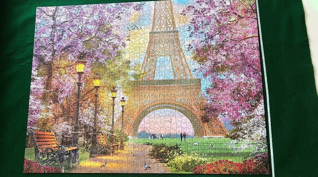 Puzzle: Puzzle Ravensburger 1500 pièces Paris romance – Usato da Cheseaux-Lausanne venduto da tadd 1