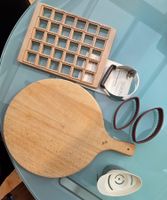 Betty Bossi Ravioli-Former + Brett 2 Ausstecher, Eiertrenner