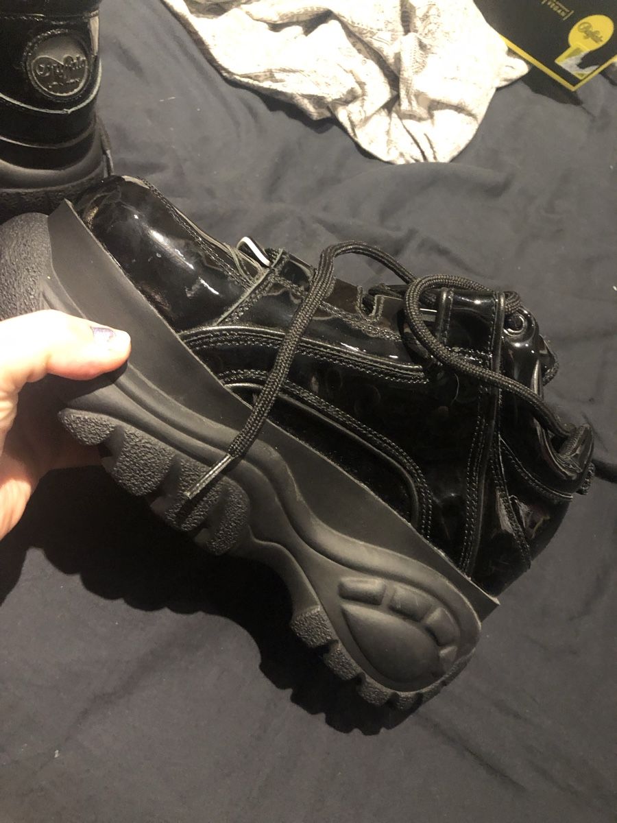 Buffalo Damenschuhe: Black Buffalo Platform Sneakers EU 38 – Neu (gemäss Beschreibung) aus Wangen ZH von LilithAdriana 8
