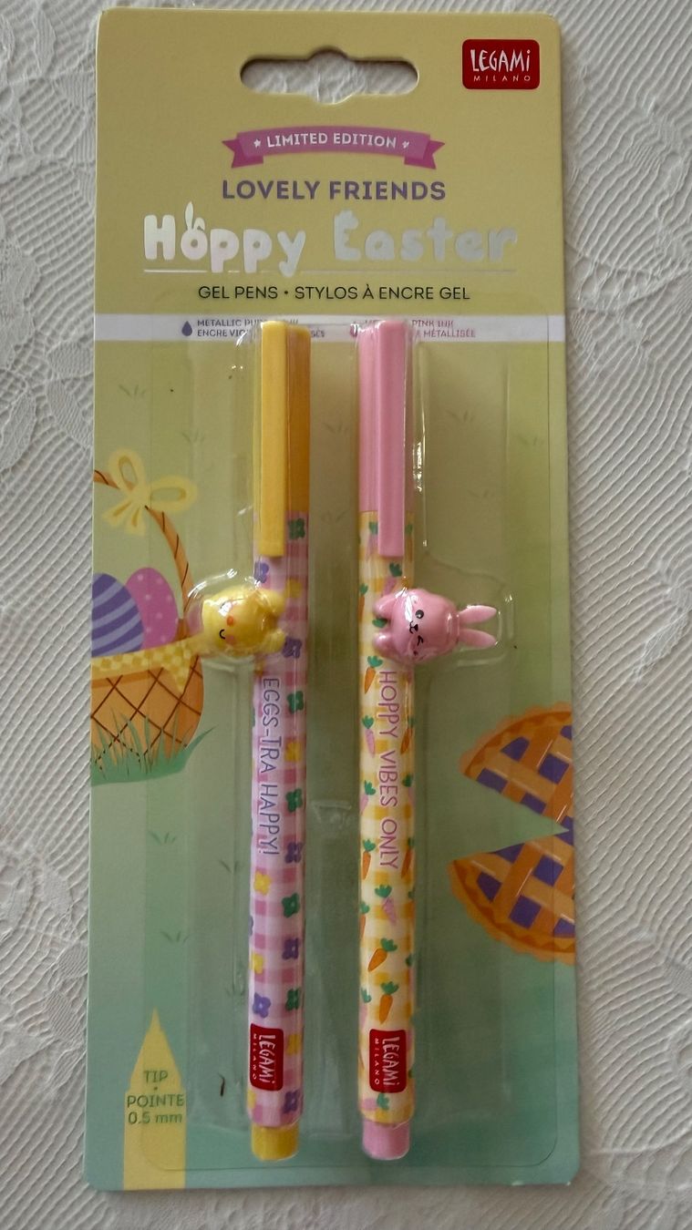 Legami Penna & Evidenziatori: Penne Hoppy Easter Legami 2026 – Nuovo e nell'imballaggio originale da Breganzona venduto da mas_tv72