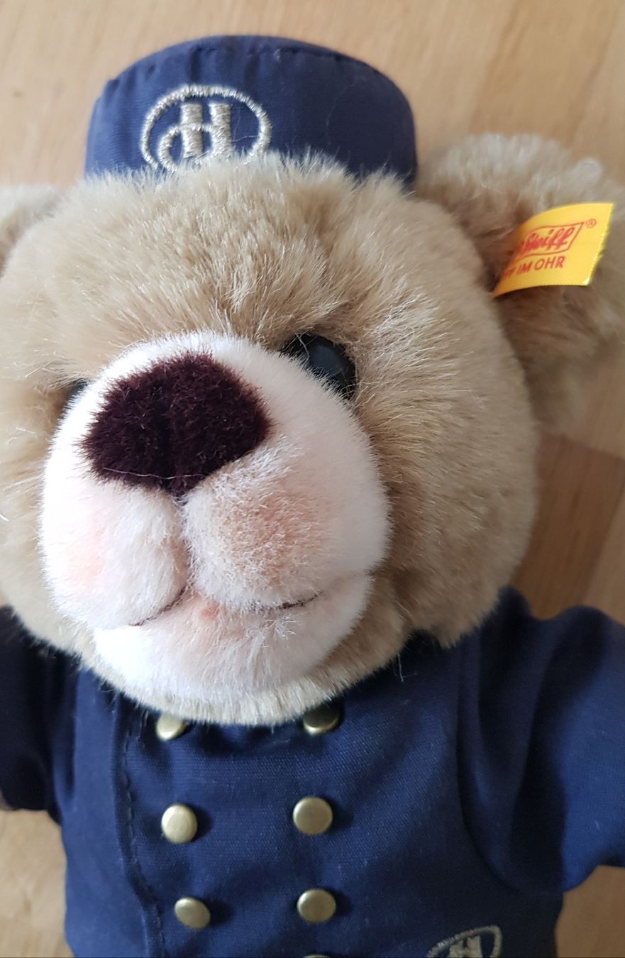 Steiff Spielzeuge: Steiff Teddy Hilton Hotel Page – Neu (gemäss Beschreibung) aus Geuensee von sonnenstunden 1